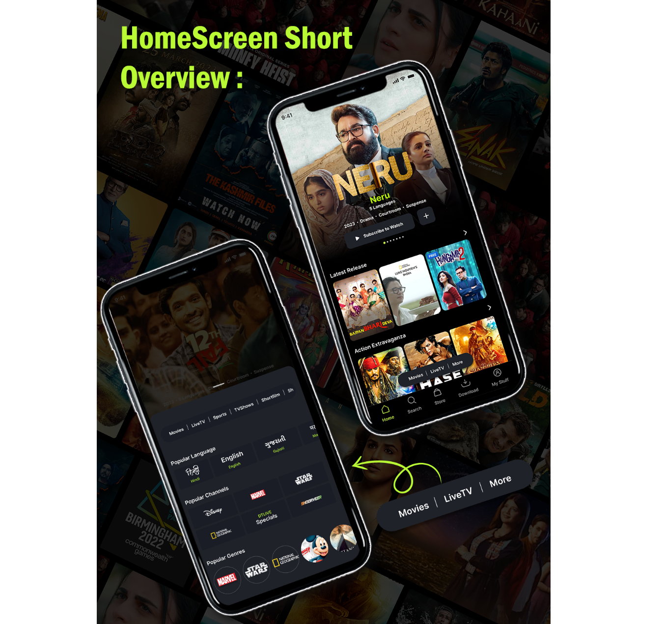 DTLive v1.6 Movie app source code